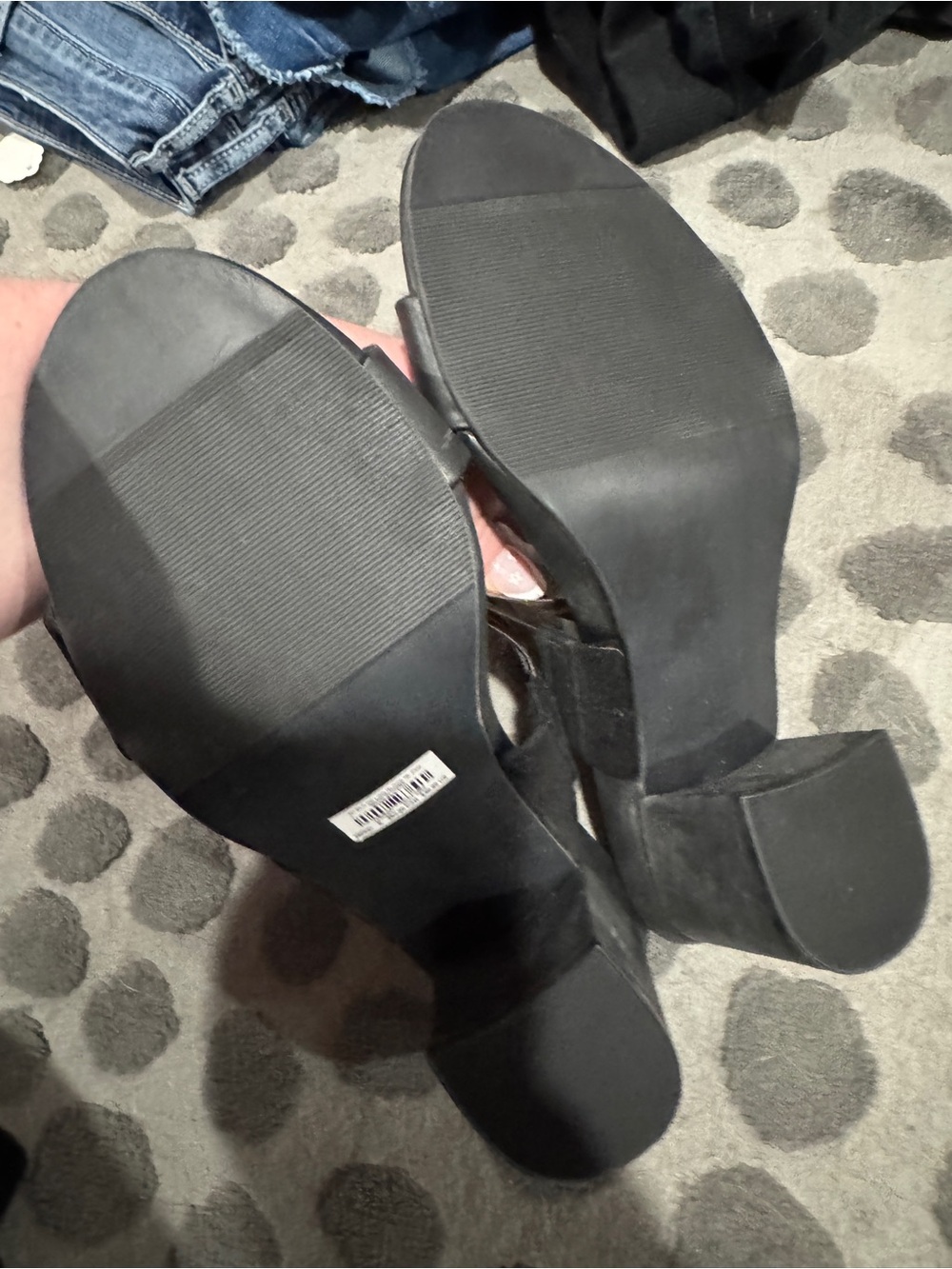Torrid Heeled Sandals with Leopard Print Strap - Picture 3 of 4